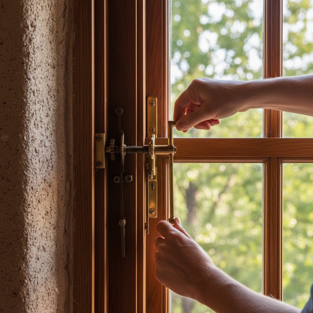 Cross ventilation in residential buildings